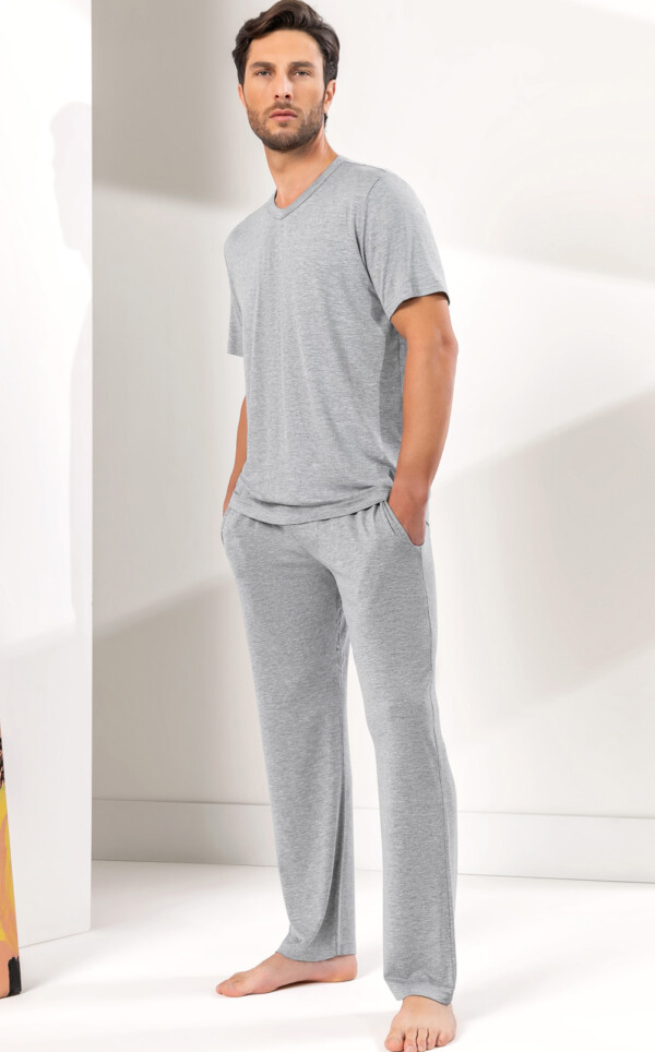 Camiseta Manga Curta com Calça