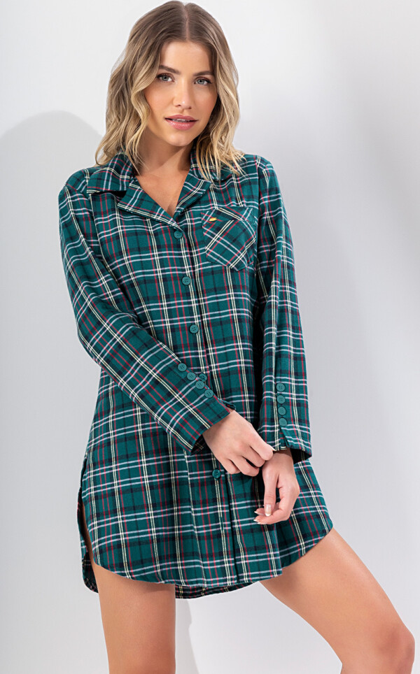 Camisola Manga Longa Abotoada Melissa