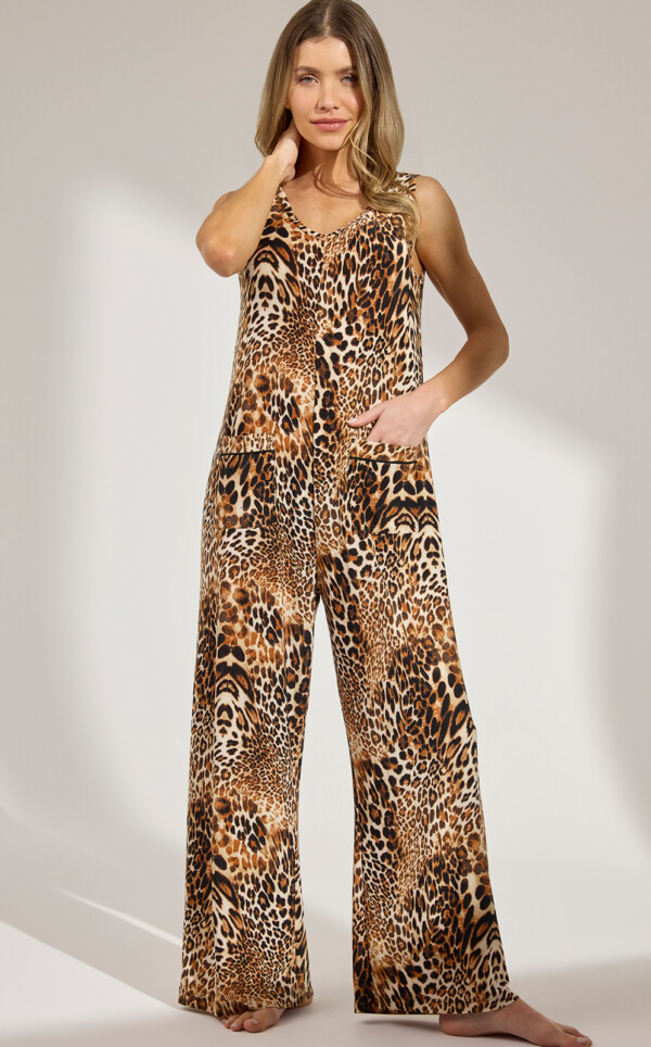 Macacão com Bolsos Frontais Eila