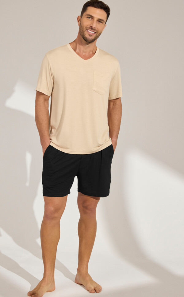 Pijama Camiseta Manga Curta com Shorts Darragh