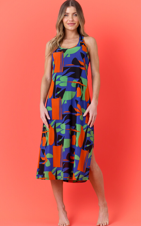 Camisola Midi com Abertura Lateral Maud